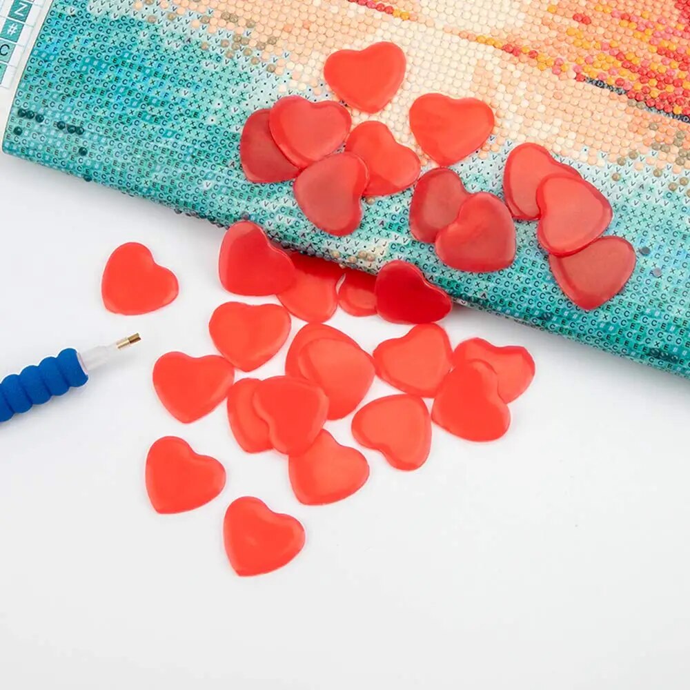 Heart-Shaped Wax With Heart Box