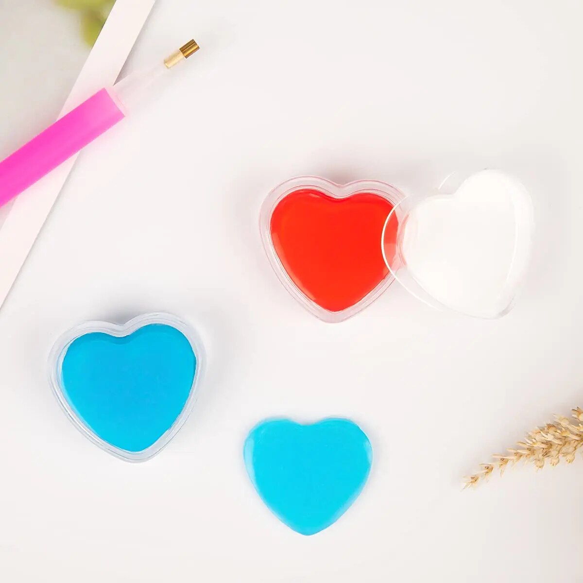 Heart-Shaped Wax With Heart Box