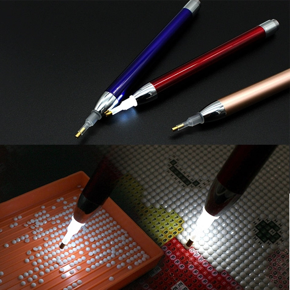 LED Drill Tip Drill Pens