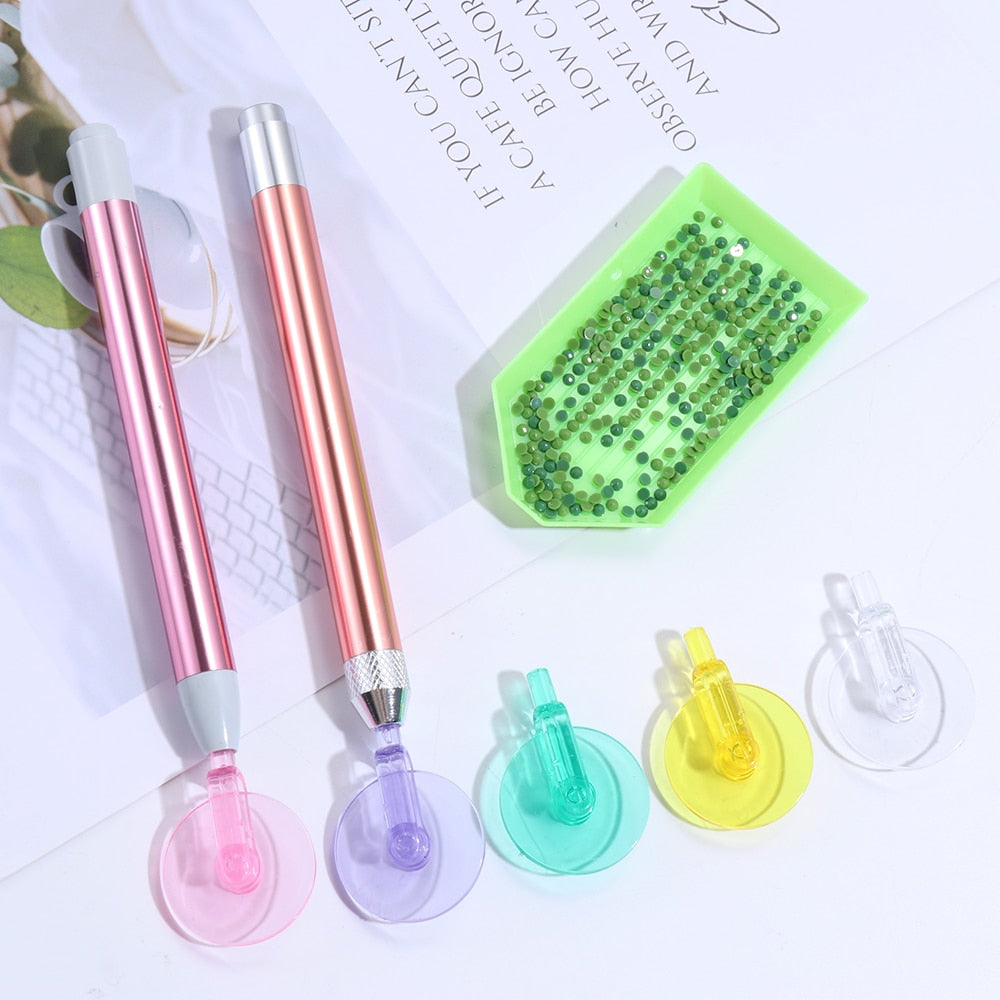 Colorful Point Drill Pen With 360° Roller Head