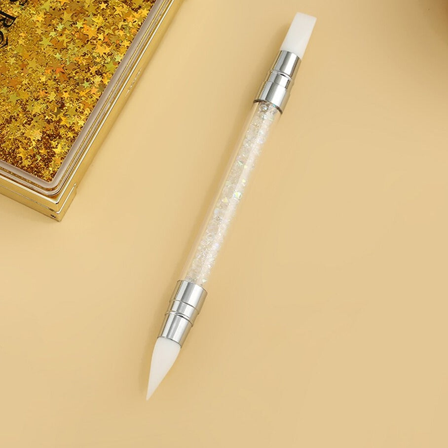 Wax and Metal Double Point Drill Pen