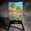 Palm Tree Beach 5D Diamond Art Kit