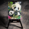 Panda Family 5D Diamond Art Kit
