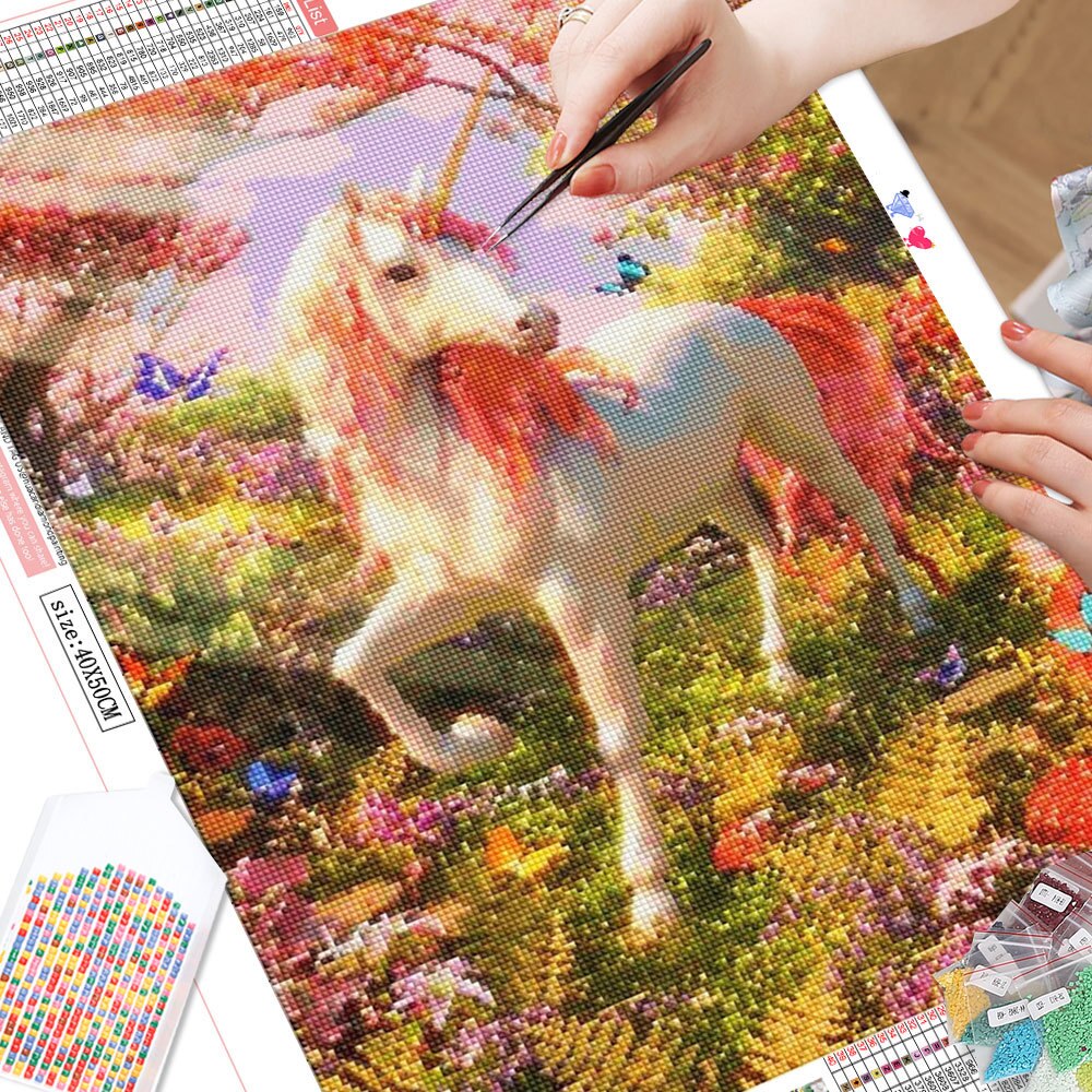 Majestic Unicorn 5D Diamond Art Kit