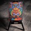 Abstract Pastel Owl 5D Diamond Art Kit