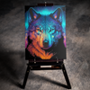 Abstract Wolf 5D Diamond Art Kit