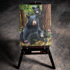 Bear Family in the Woods 5D Diamond Art Kit