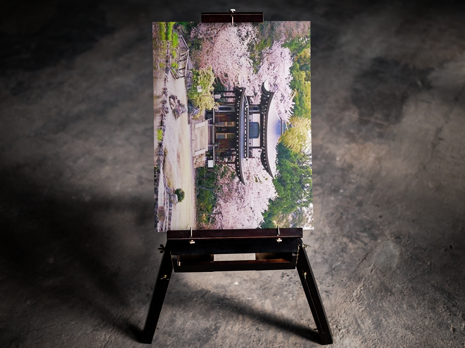 Cherry Blossom Shrine 5D Diamond Art Kit