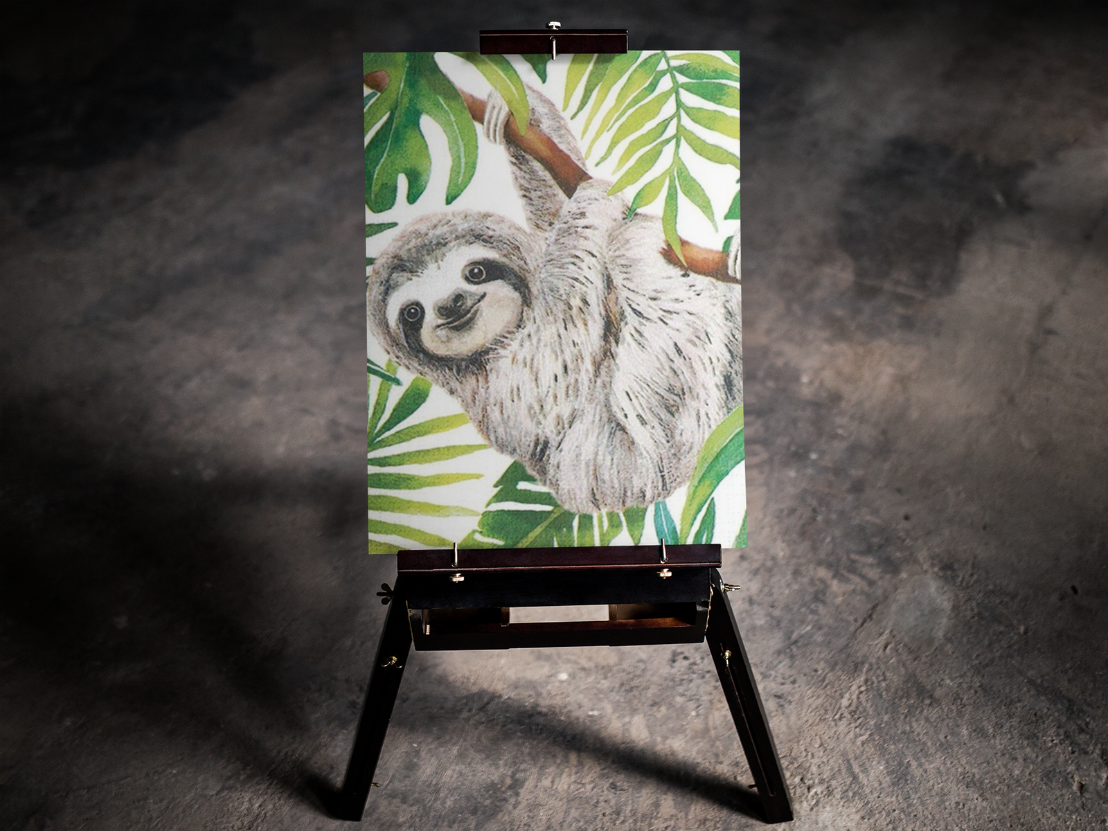 Hanging Sloth 5D Diamond Art Kit