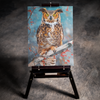 Large-Eyed Owl 5D Diamond Art Kit