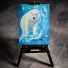 Mystical Polar Bear 5D Diamond Art Kit
