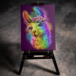Pastel Llama 5D Diamond Art Kit