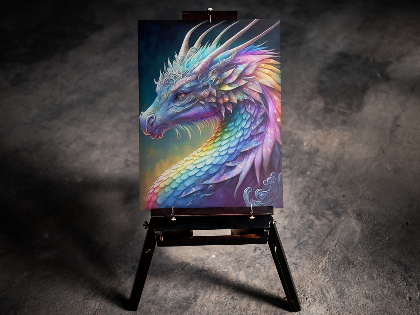 Rainbow Dragon 5D Diamond Art Kit