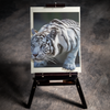 White Male Tiger 5D Diamond Art Kit